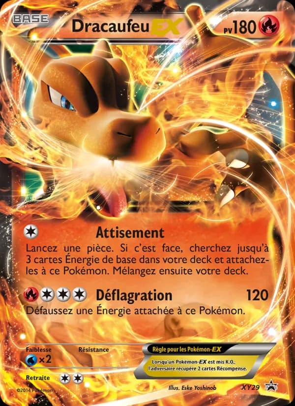 Dracaufeu EX XY29 — Promo XY
