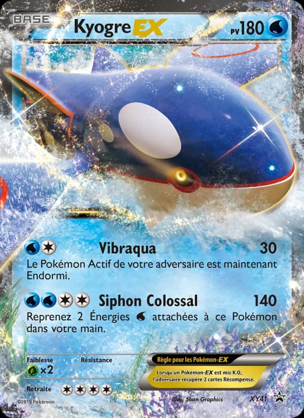 Kyogre EX XY41 — Promo XY
