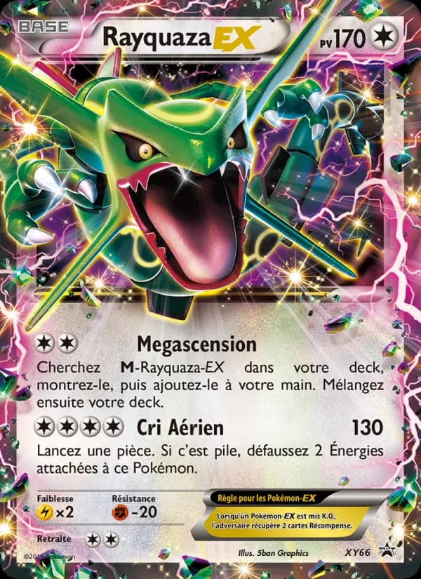 Rayquaza EX XY66 — Promo XY