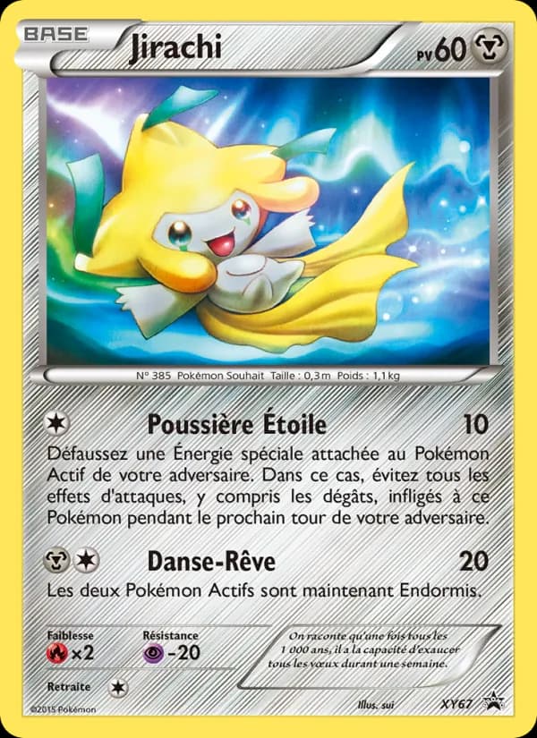 Jirachi XY67 — Promo XY