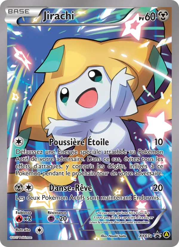 Jirachi XY67a — Promo XY