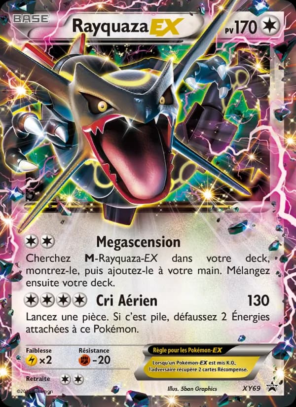 Rayquaza EX XY69 — Promo XY