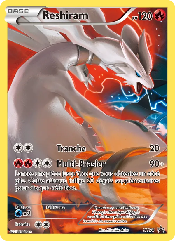 Reshiram XY74 — Promo XY