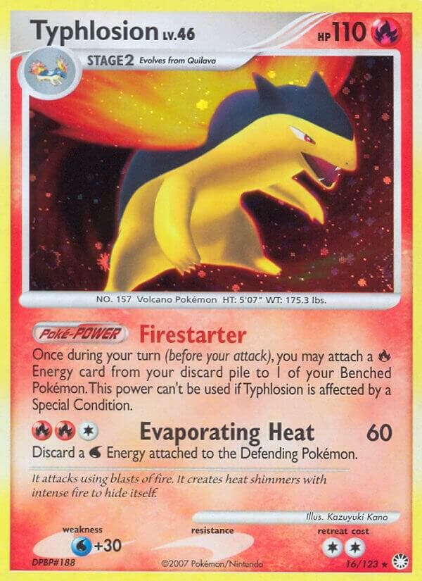 Typhlosion 16 — Trésors Mystérieux
