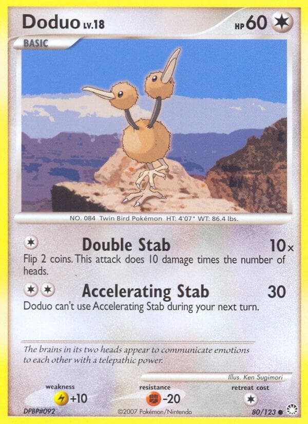 Doduo 80 — Trésors Mystérieux