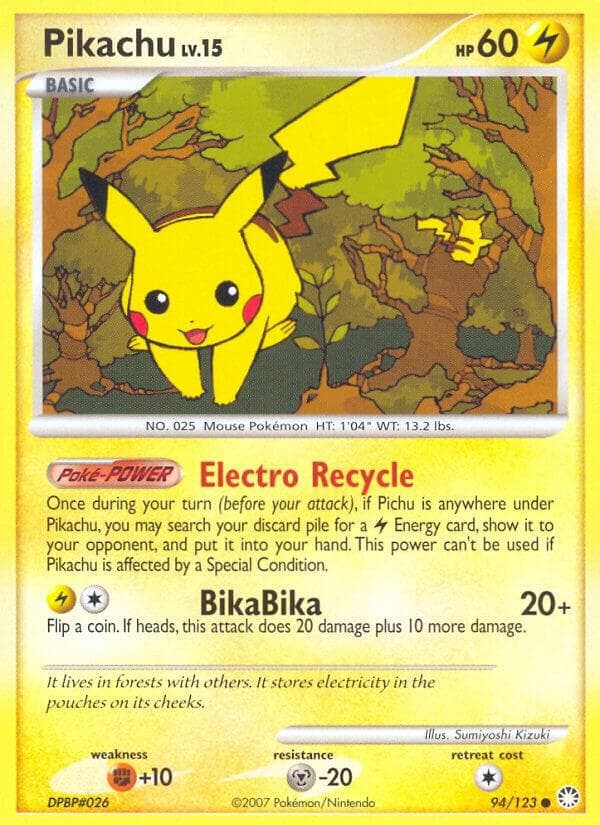 Pikachu 94 — Trésors Mystérieux