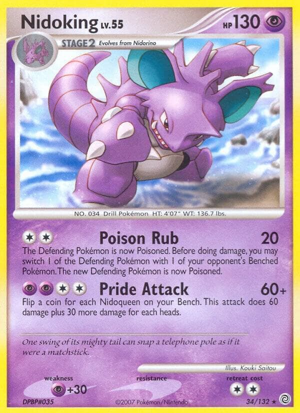 Nidoking 34 — Merveilles Secrètes