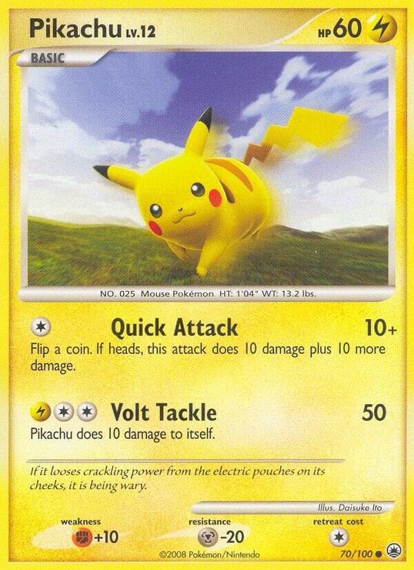Pikachu 70 — Aube Majestueuse