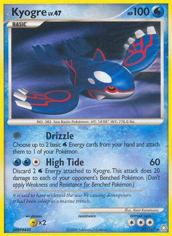 Kyogre 32 — Éveil des Légendes