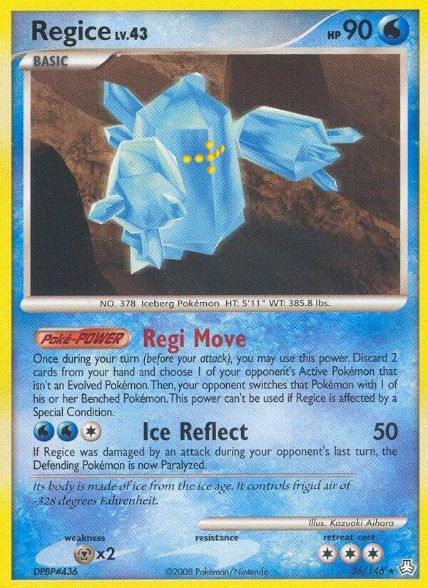 Regice 36 — Éveil des Légendes
