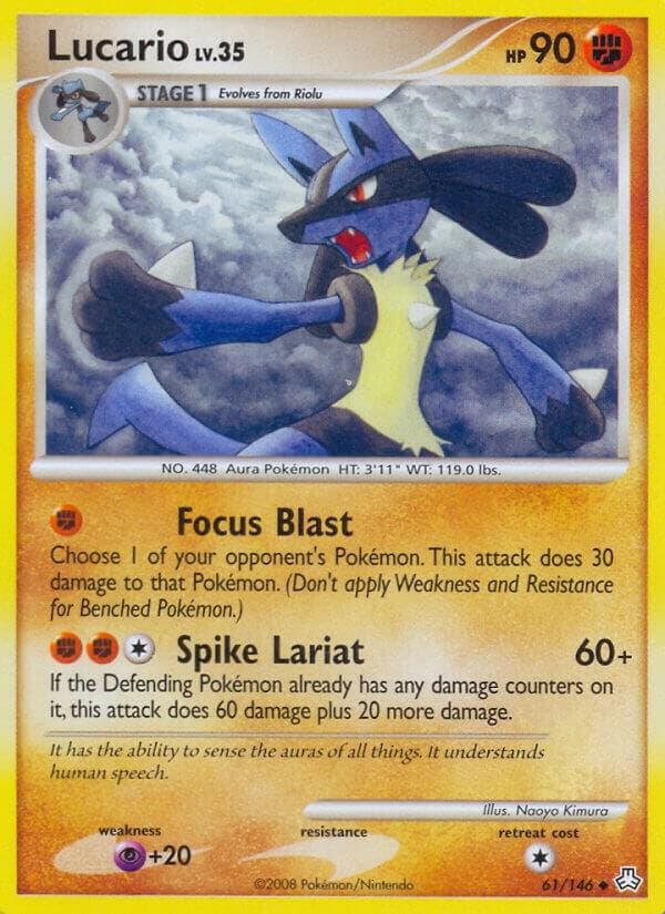 Lucario 61 — Éveil des Légendes