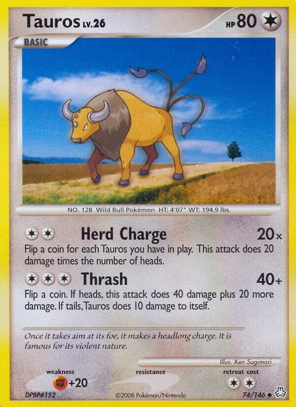Tauros 74 — Éveil des Légendes