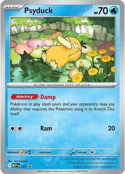 Psykokwak 007 — MEP Black Star Promos
