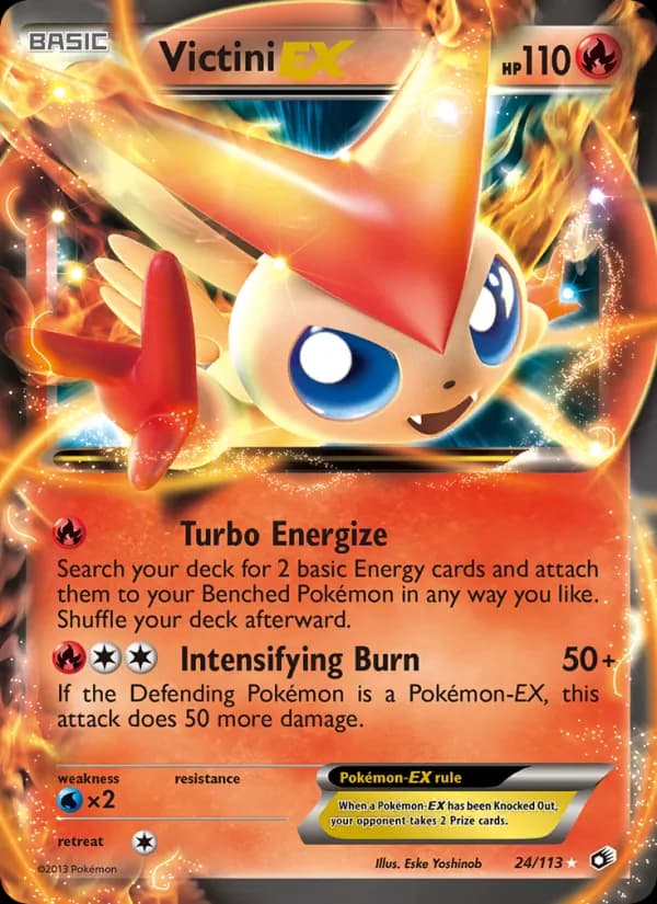 Victini-EX 24 — Trésors Légendaires