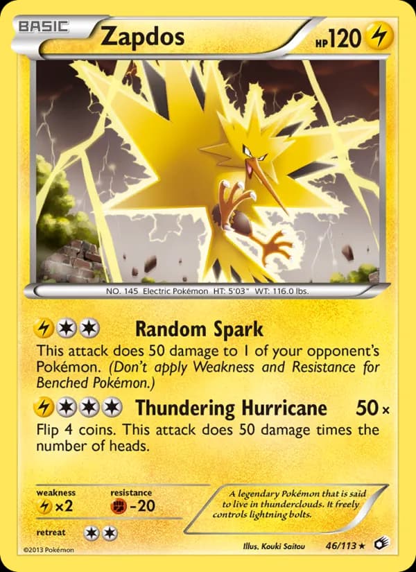 Zapdos 46 — Trésors Légendaires