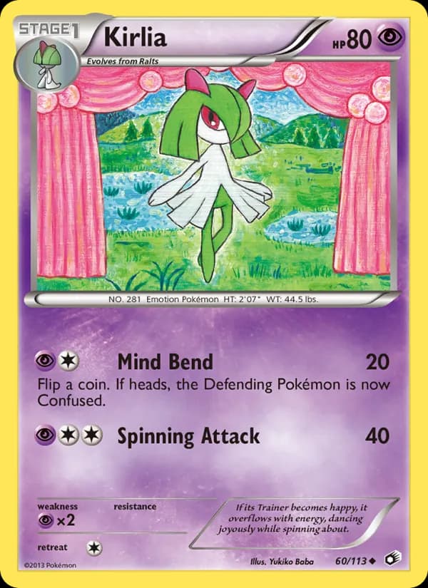 Kirlia 60 — Trésors Légendaires