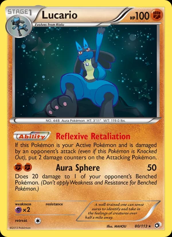Lucario 80 — Trésors Légendaires