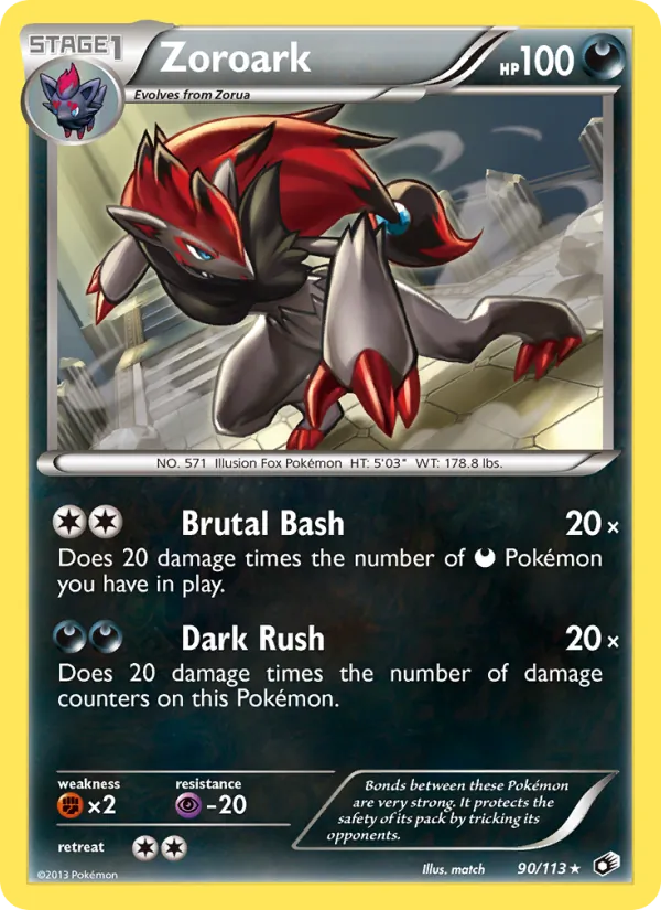 Zoroark 90 — Trésors Légendaires