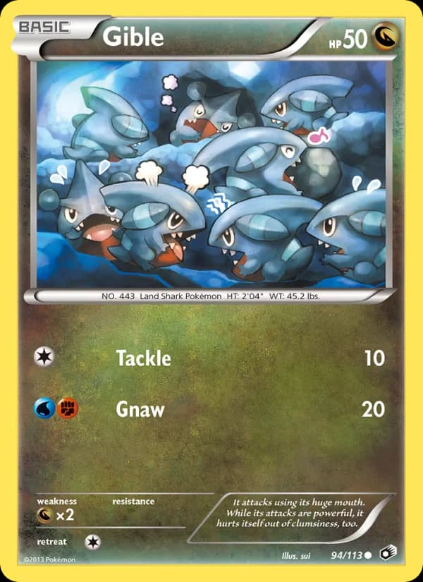Gible 94 — Trésors Légendaires