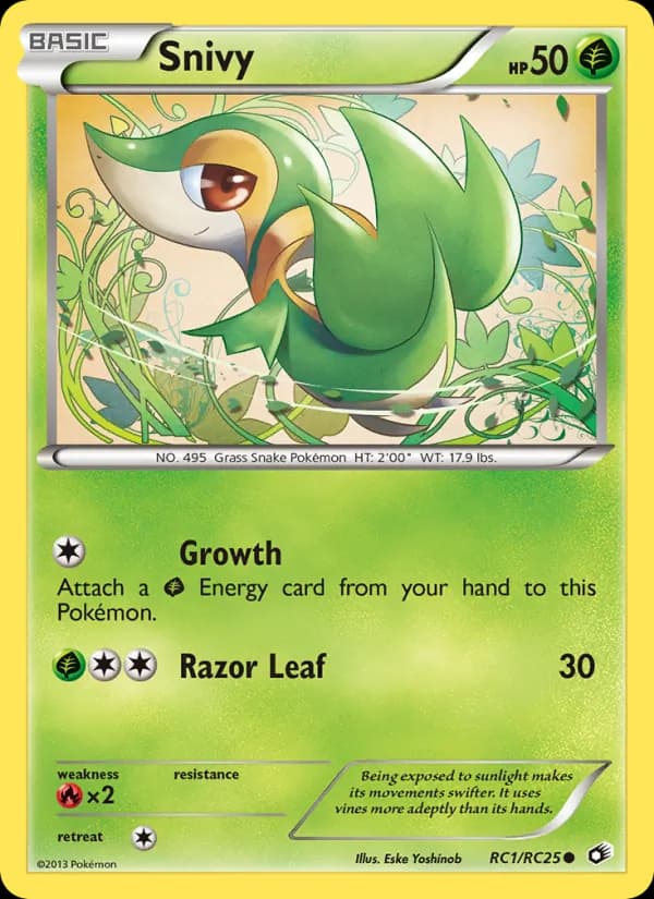 Snivy RC1 — Trésors Légendaires