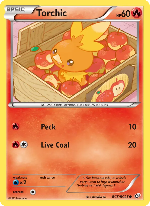 Torchic RC5 — Trésors Légendaires