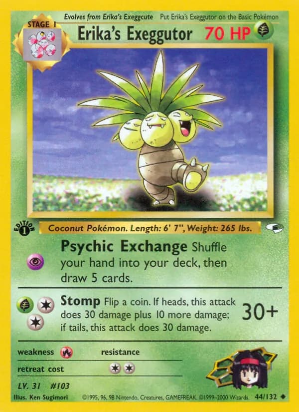 Erika's Exeggutor 44 — Gym Heroes