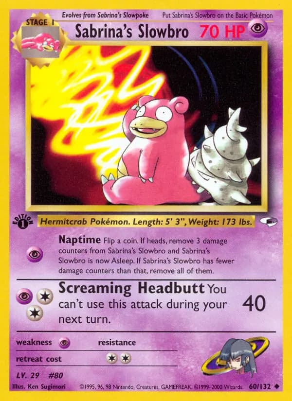 Sabrina's Slowbro 60 — Gym Heroes
