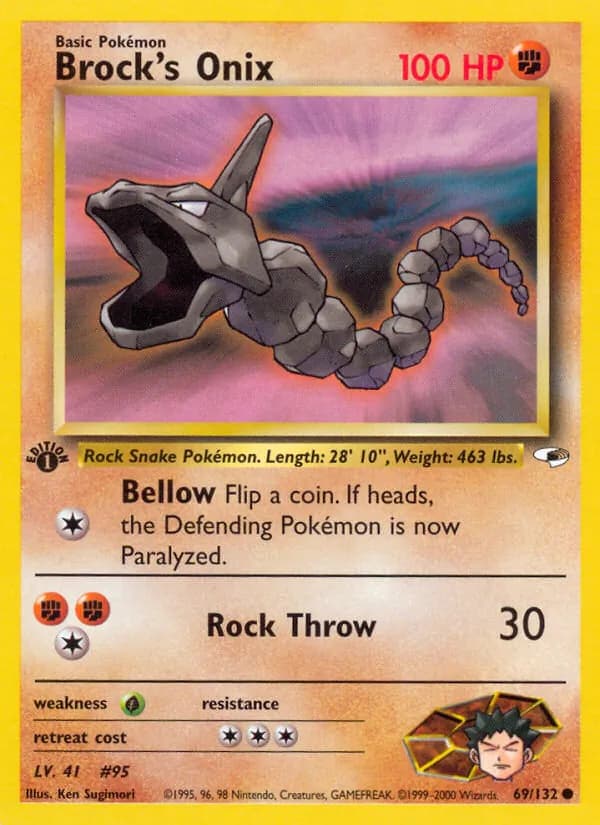 Brock's Onix 69 — Gym Heroes