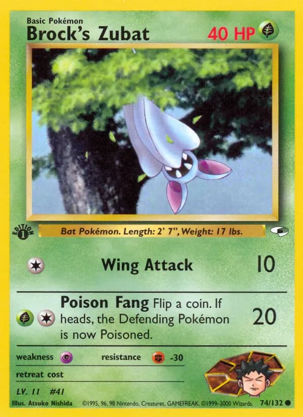 Brock's Zubat 74 — Gym Heroes
