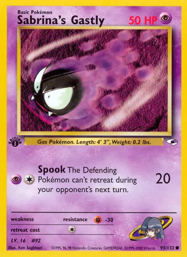 Sabrina's Gastly 93 — Gym Heroes