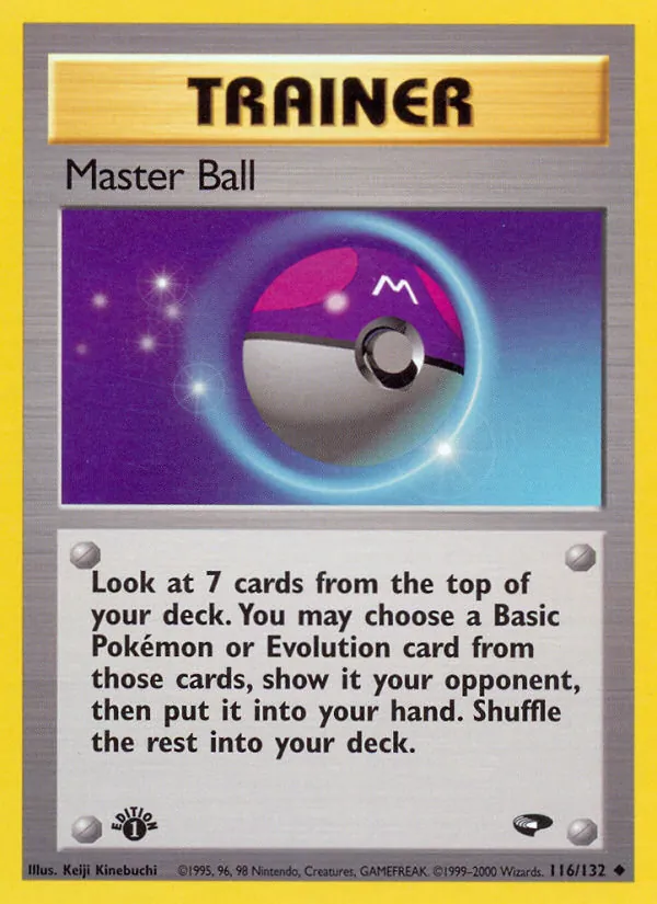 Master Ball 116 — Gym Challenge