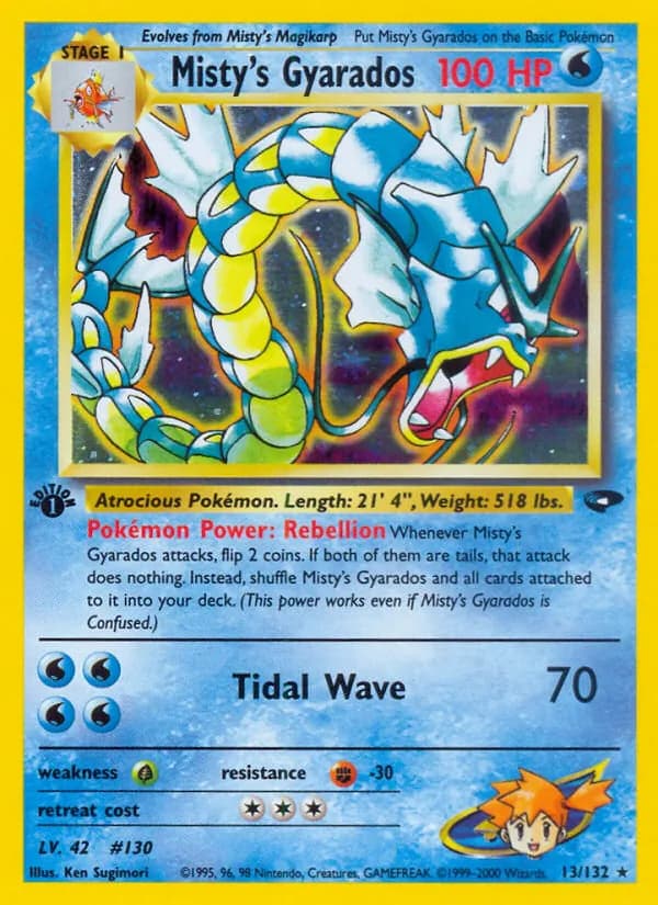 Misty's Gyarados 13 — Gym Challenge