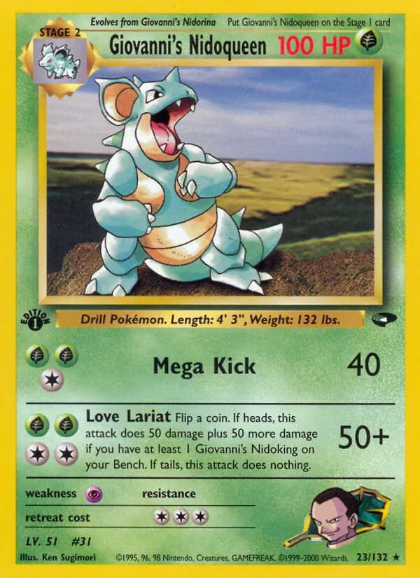 Giovanni's Nidoqueen 23 — Gym Challenge