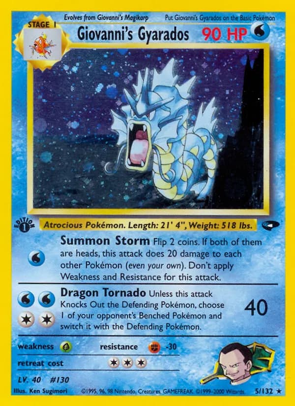 Giovanni's Gyarados 5 — Gym Challenge