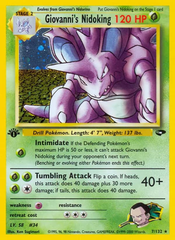 Giovanni's Nidoking 7 — Gym Challenge