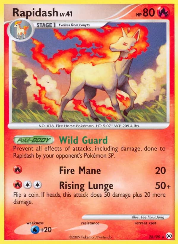 Rapidash 28 — Platine Arceus