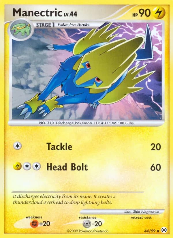 Manectric 44 — Platine Arceus