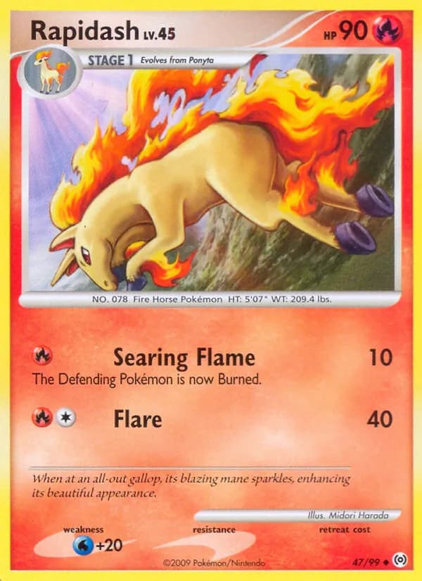 Rapidash 47 — Platine Arceus