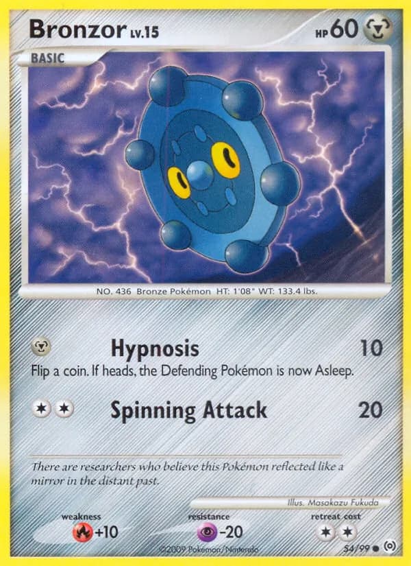 Bronzor 54 — Platine Arceus