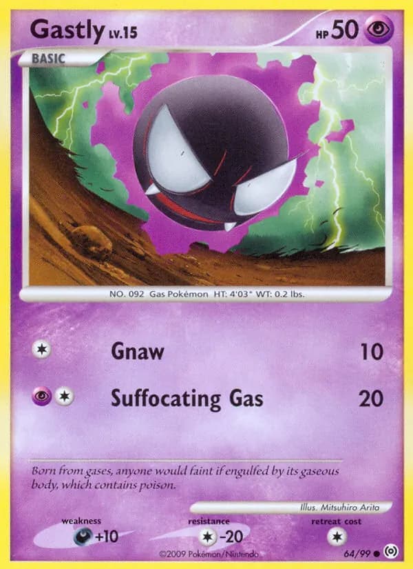 Gastly 64 — Platine Arceus