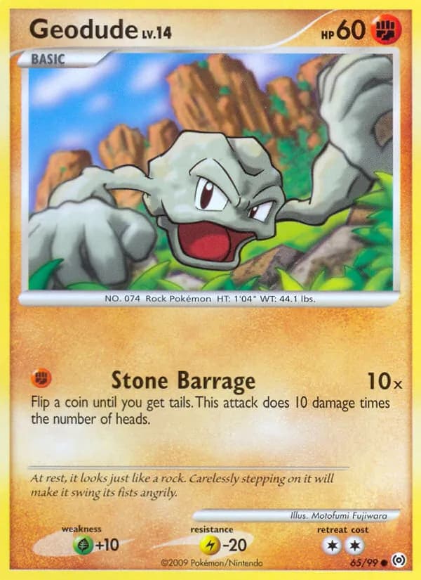 Geodude 65 — Platine Arceus