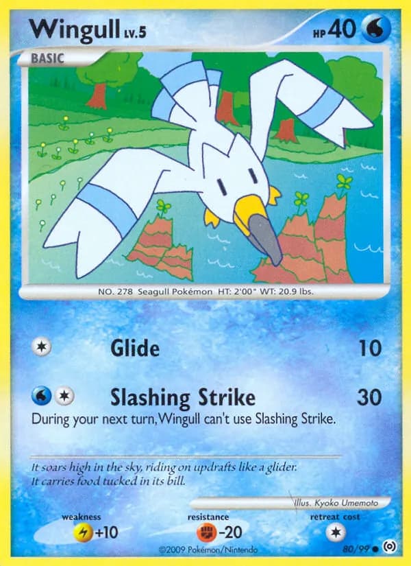 Wingull 80 — Platine Arceus