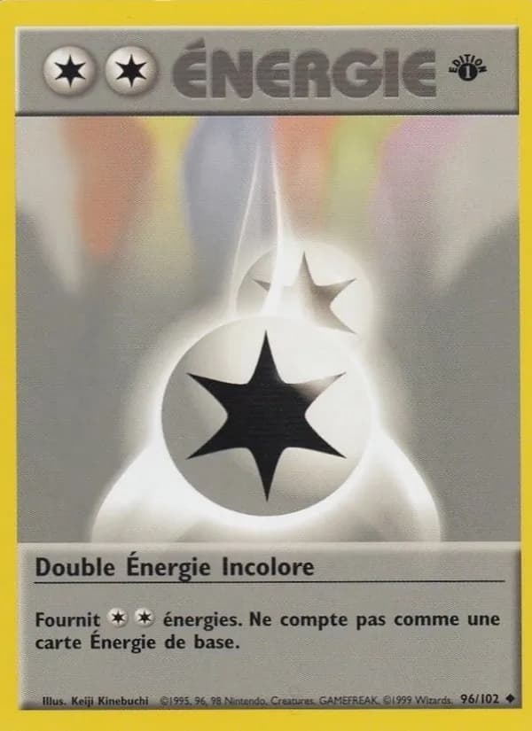Double Énergie Incolore 96 — Set de Base