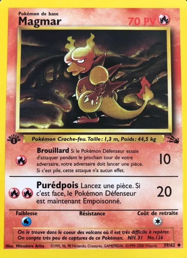 Magmar 39 — Fossile