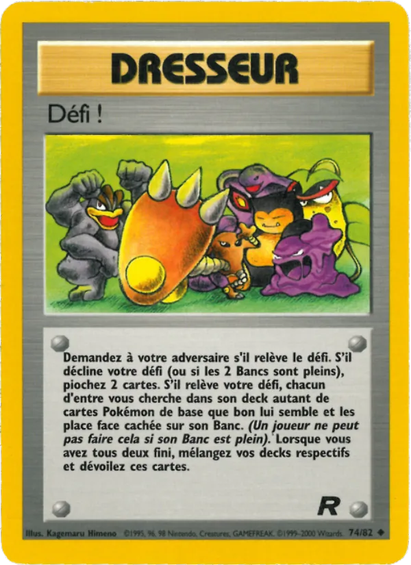 Défi ! 74 — Team Rocket