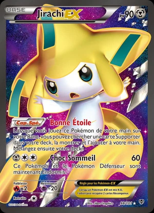 Jirachi EX 98 — Explosion Plasma