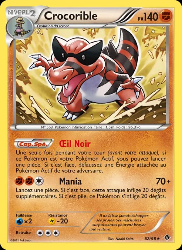 Crocorible 62 — Pouvoirs Émergents