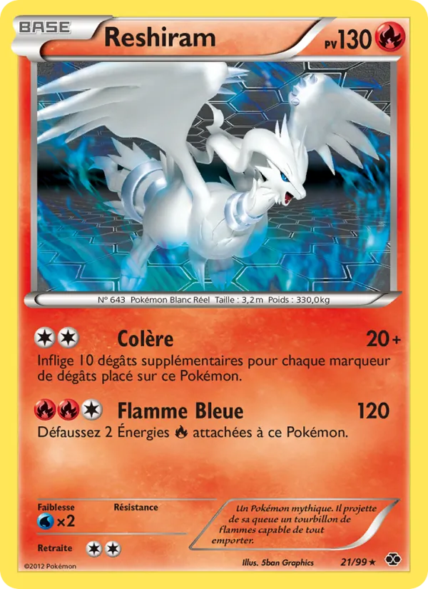 Reshiram 21 — Destinées Futures