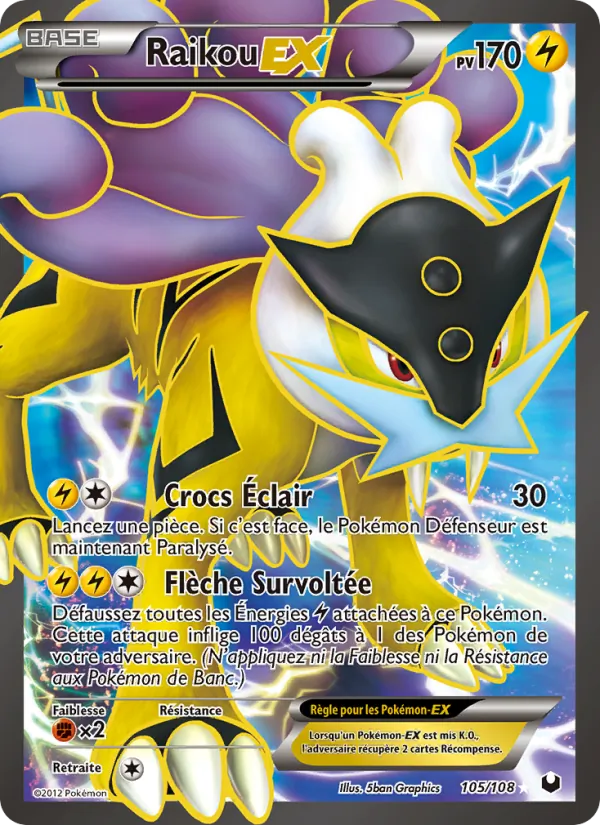 Raikou-EX 105 — Explorateurs Obscurs