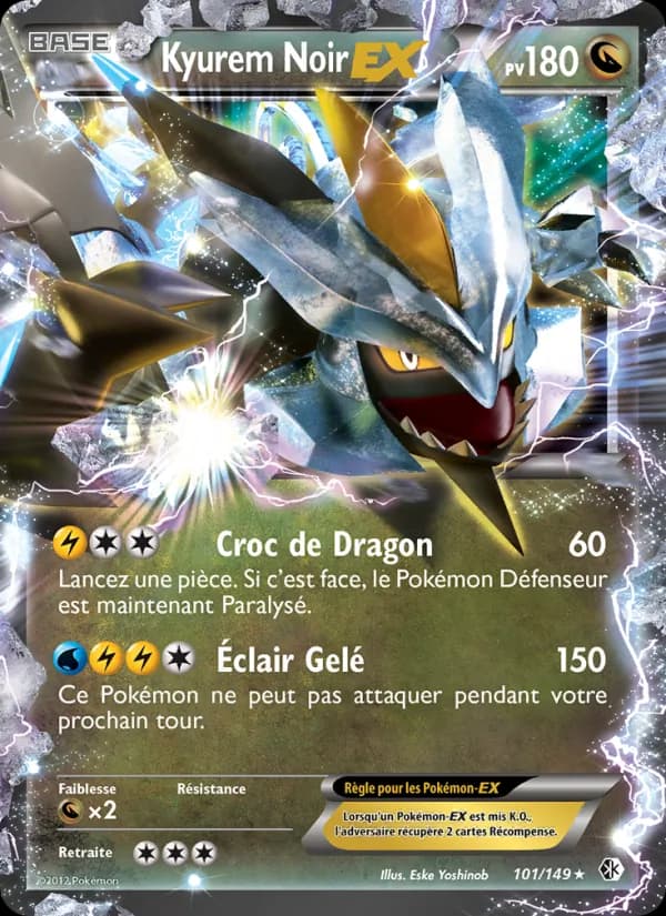 Kyurem Noir-EX 101 — Frontières Franchies